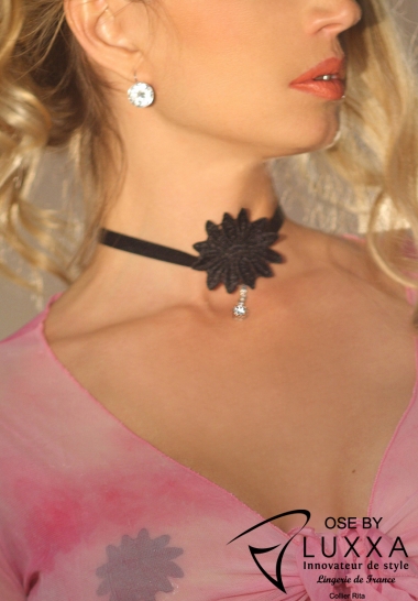 Necklace OSE by Luxxa RITA GUIPURE COLLAR
