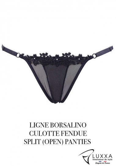 Panties PLISSED BACK CROTCHLESS PANTY