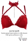 Luxxa Made in France BEHA VOLLE CUPS STRASS 2