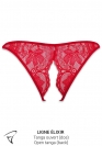 Luxxa Made in France OPEN TANGA MET SPLIT ACHTER 3
