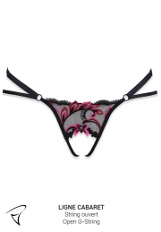 String nu Luxxa Made in France OPEN STRING MET GUIPURE